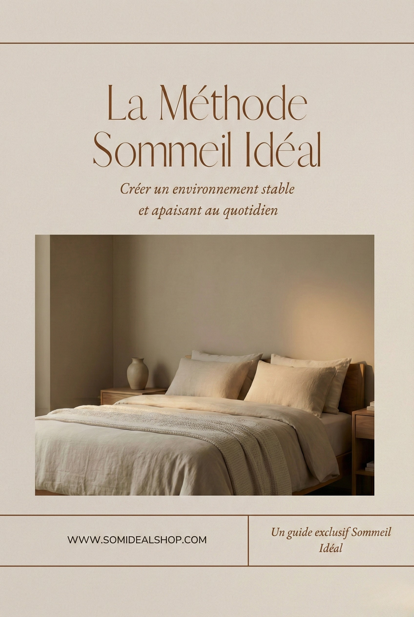 L'Ebook Sommeil Idéal — Guide Complet (23 pages)