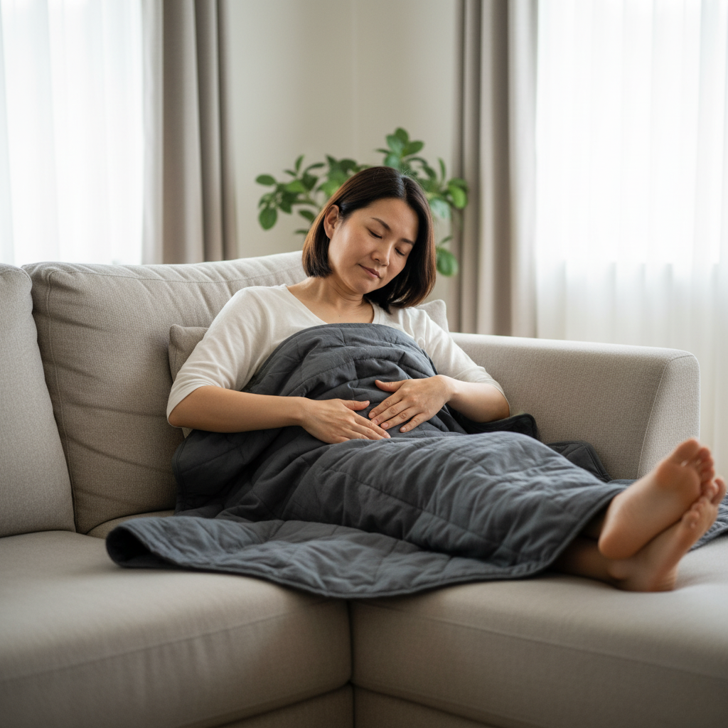 Couverture lestée : créer une sensation de stabilité propice au sommeil