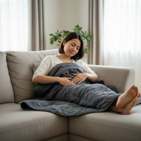 Couverture lestée : créer une sensation de stabilité propice au sommeil