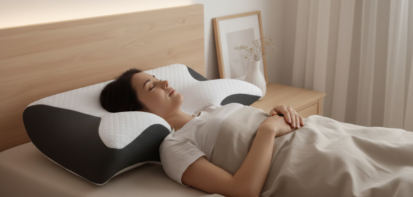 Pack sommeil oreiller ergonomique