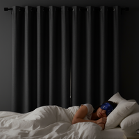 Rideau occultant thermique noir