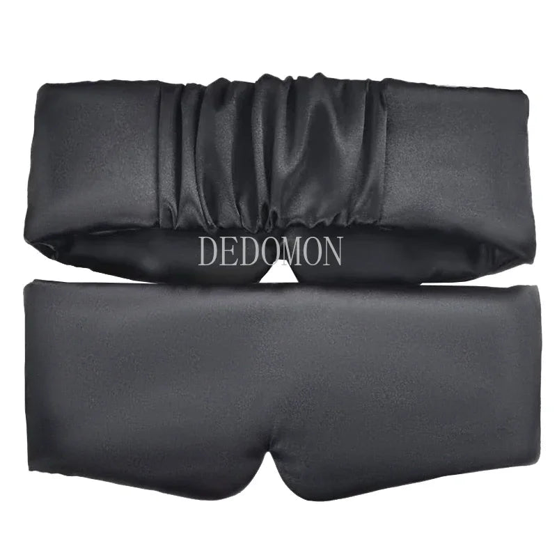 Masque de sommeil en satin — Plongez dans le noir total dès que vous fermez les yeux