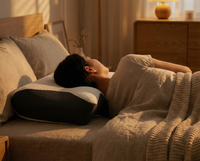 Oreiller ergonomique utilisé en situation de repos pour améliorer le confort et l’installation pendant le sommeil